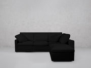 5-Seat Modular Corner Right Lounger Sectional (Thin Arms) - 7th Avenue