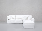 5-Seat Modular Corner Right Lounger Sectional (Thin Arms) - 7th Avenue