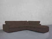 5-Seat Modular Corner Right Lounger Sectional (Thin Arms) - 7th Avenue