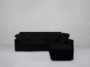 5-Seat Modular Corner Right Lounger Sectional (Thin Arms) - 7th Avenue