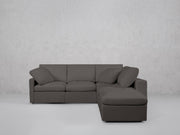 5-Seat Modular Corner Right Lounger Sectional (Thin Arms) - 7th Avenue