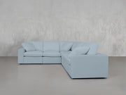 5 - Seat Modular Corner Right Sectional - 7th Avenue