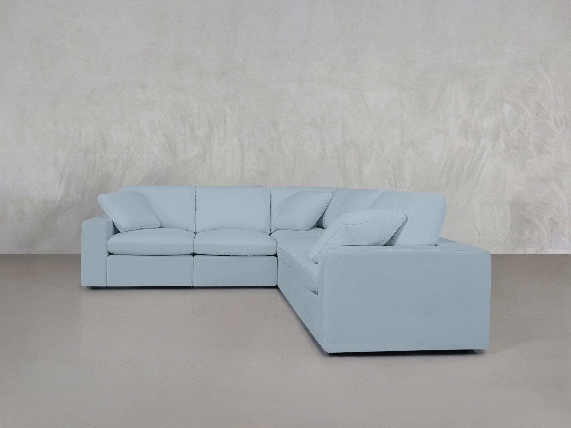 5 - Seat Modular Corner Right Sectional - 7th Avenue