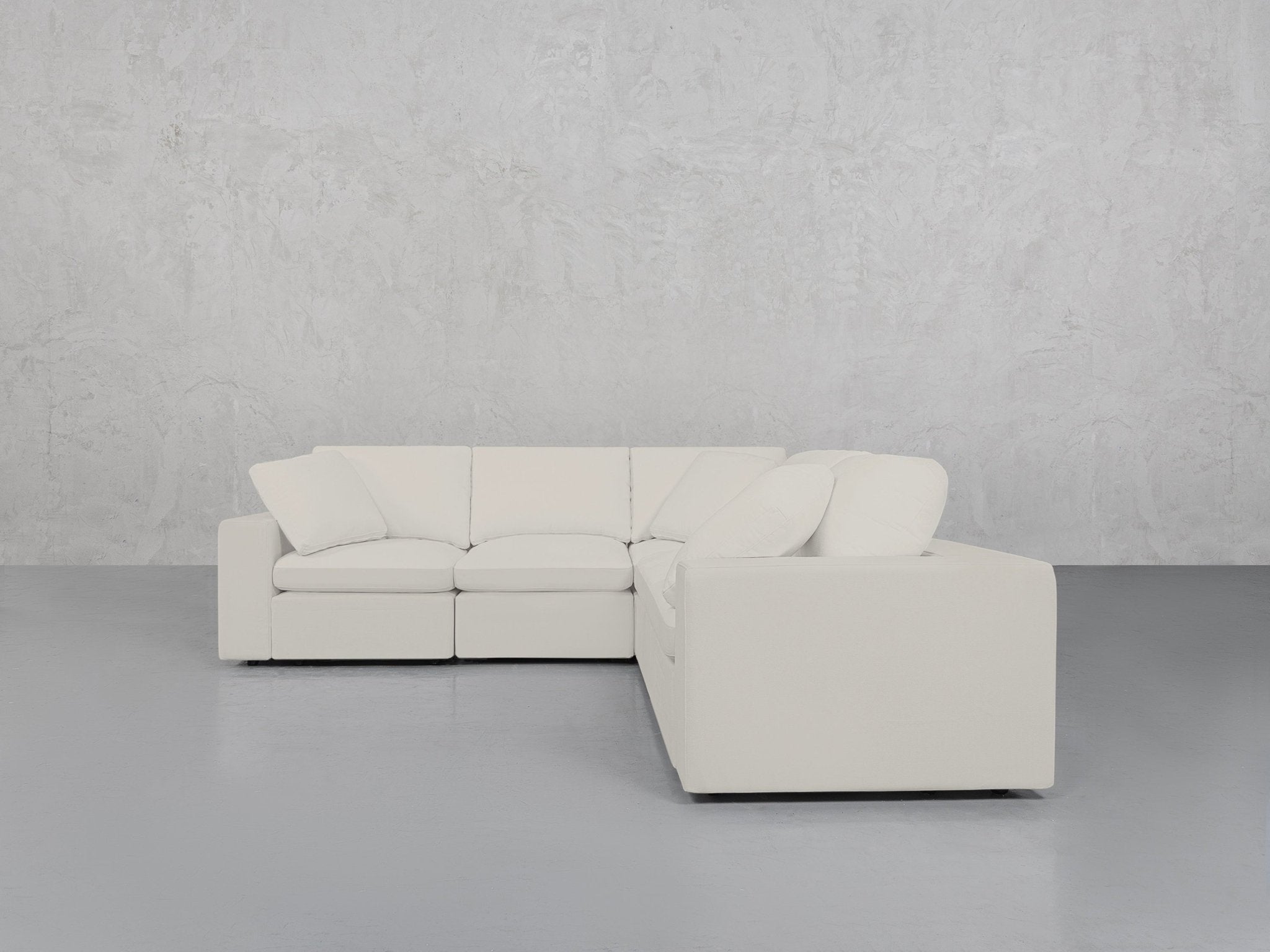 5 - Seat Modular Corner Right Sectional - 7th Avenue