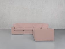 5 - Seat Modular Corner Right Sectional - 7th Avenue