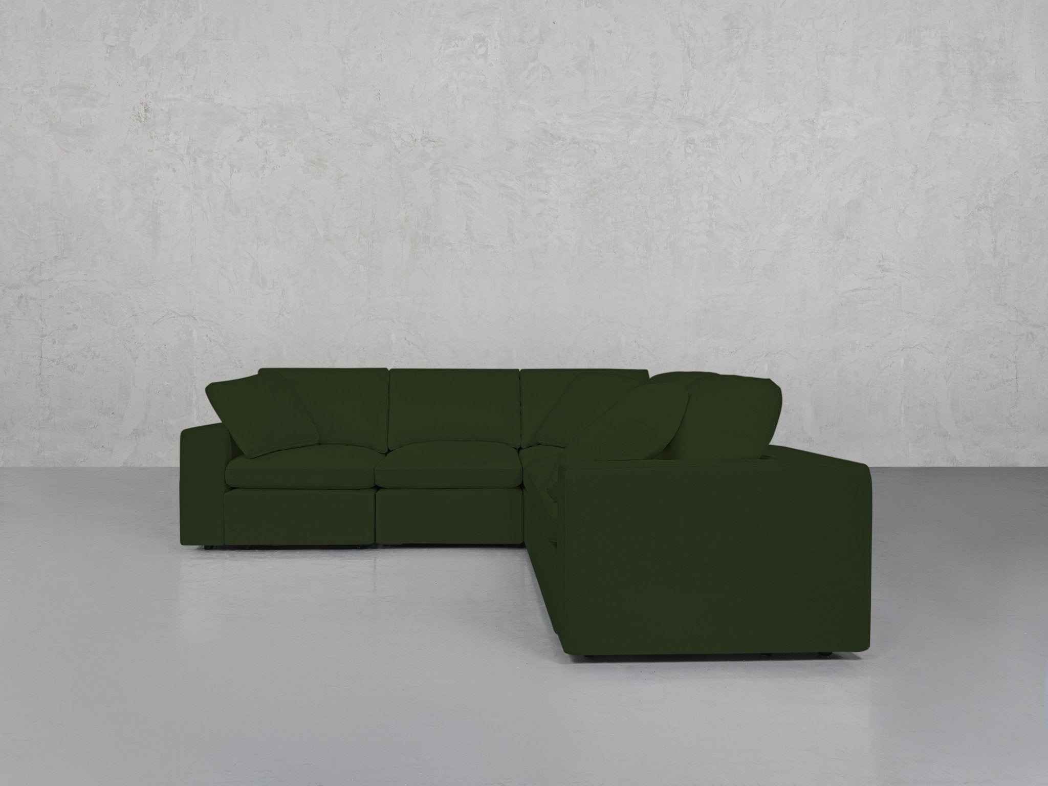 5 - Seat Modular Corner Right Sectional - 7th Avenue