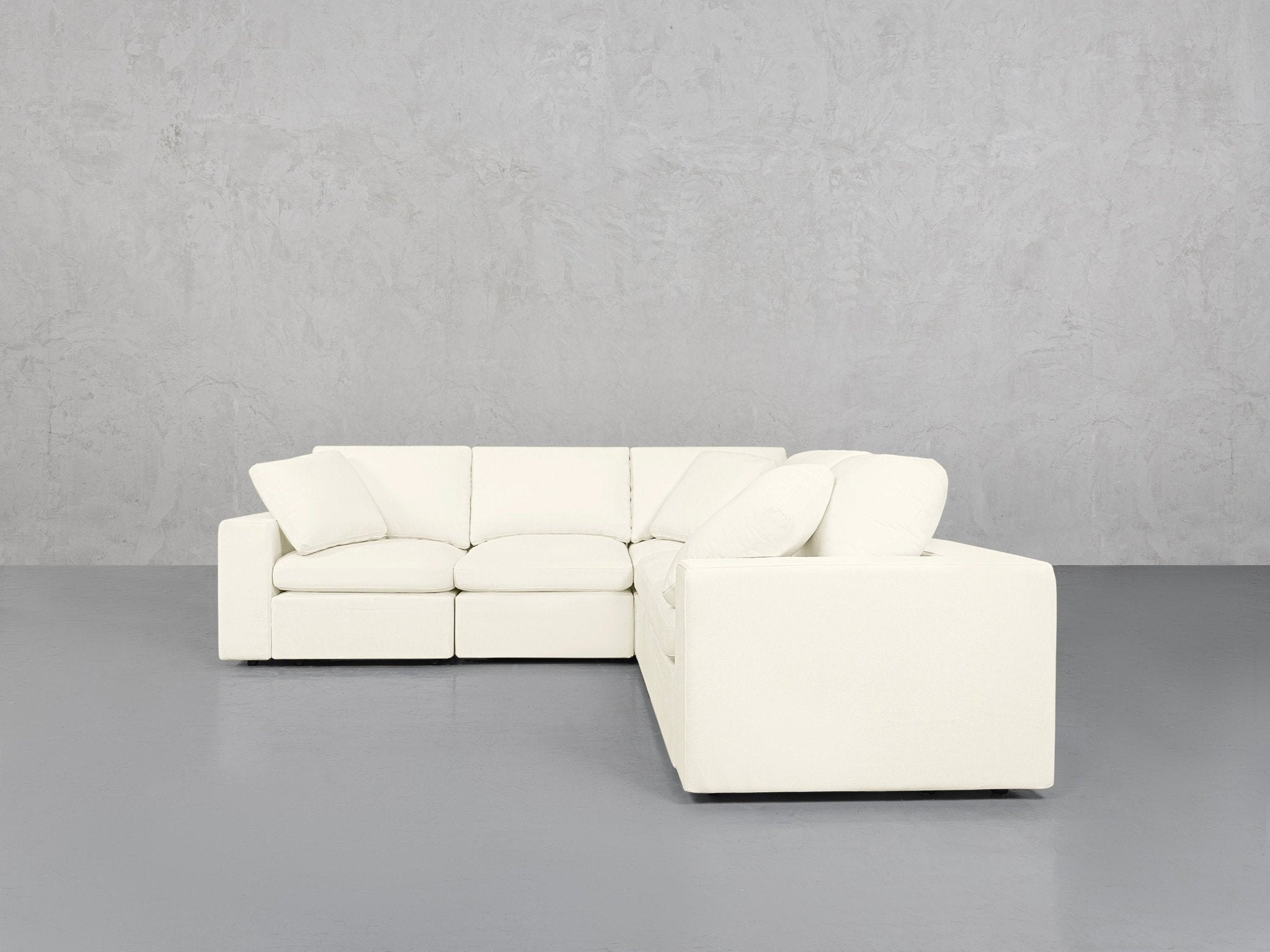 5 - Seat Modular Corner Right Sectional - 7th Avenue