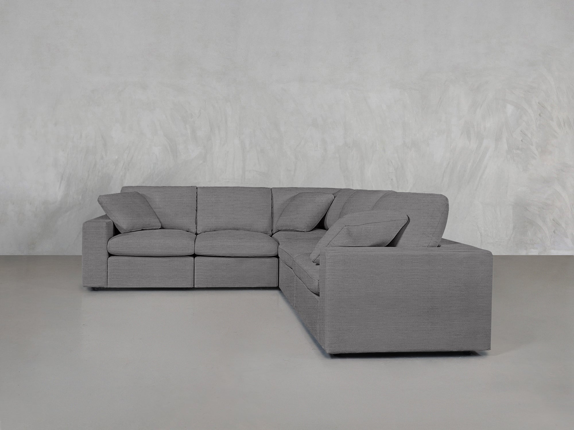 5 - Seat Modular Corner Right Sectional - 7th Avenue