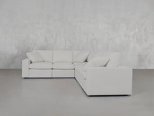 5 - Seat Modular Corner Right Sectional - 7th Avenue