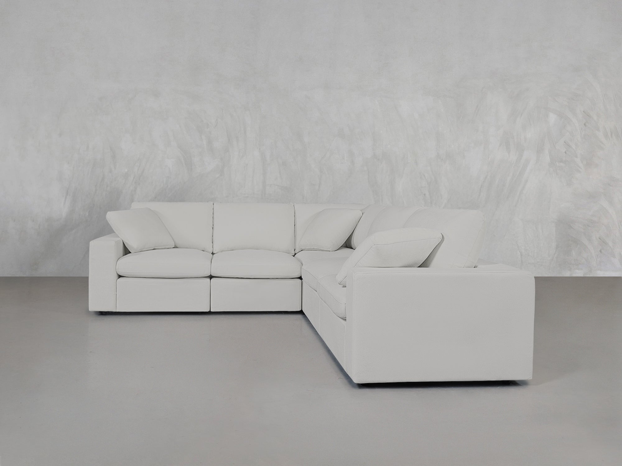 5 - Seat Modular Corner Right Sectional - 7th Avenue