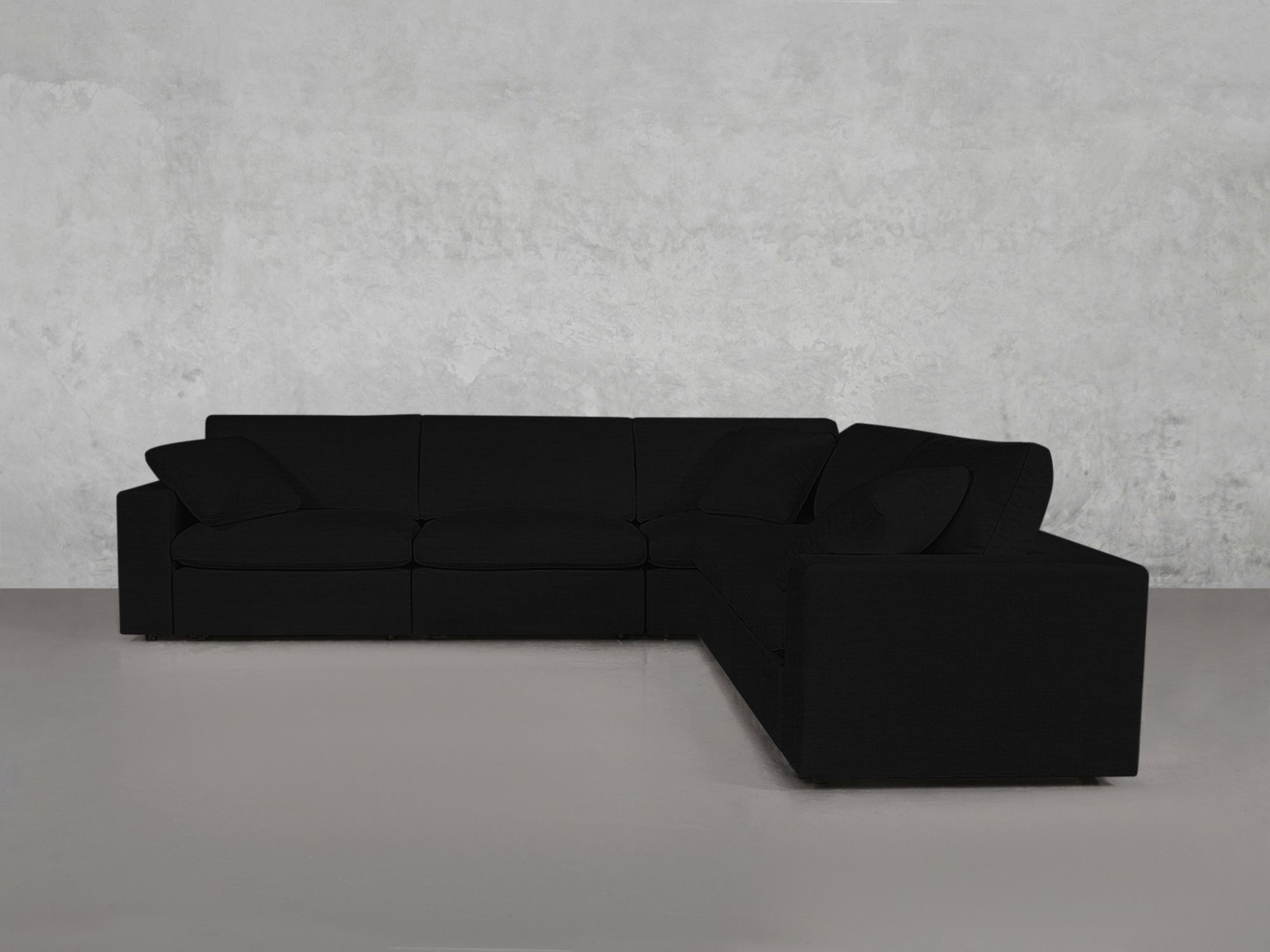 5 - Seat Modular Corner Right Sectional - 7th Avenue