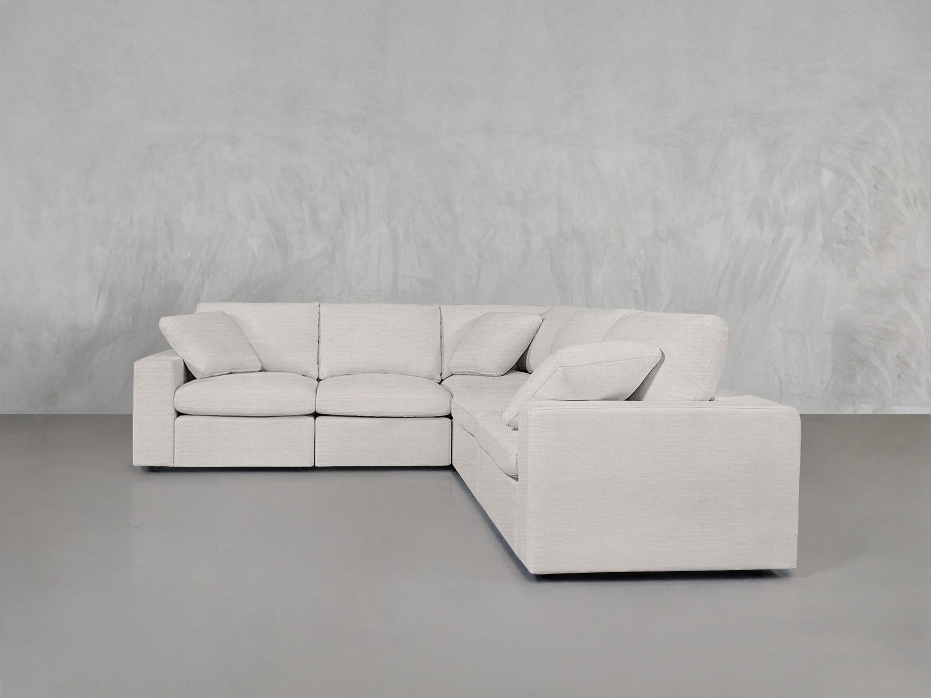 5 - Seat Modular Corner Right Sectional - 7th Avenue
