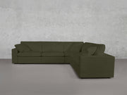 5-Seat Modular Corner Right Sectional - 7th Avenue