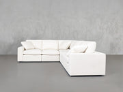 5 - Seat Modular Corner Right Sectional - 7th Avenue