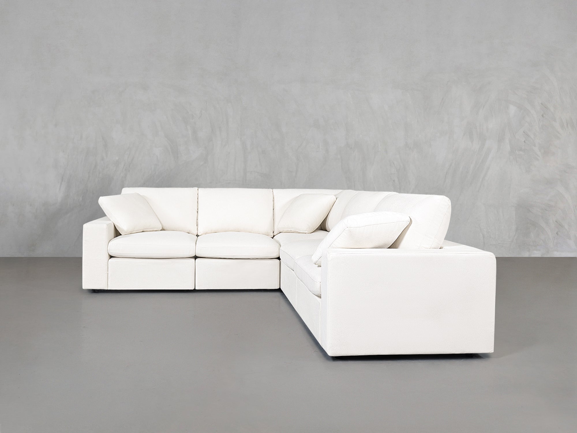 5 - Seat Modular Corner Right Sectional - 7th Avenue