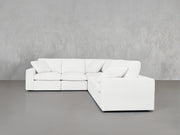 5 - Seat Modular Corner Right Sectional - 7th Avenue