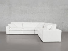 5 - Seat Modular Corner Right Sectional - 7th Avenue