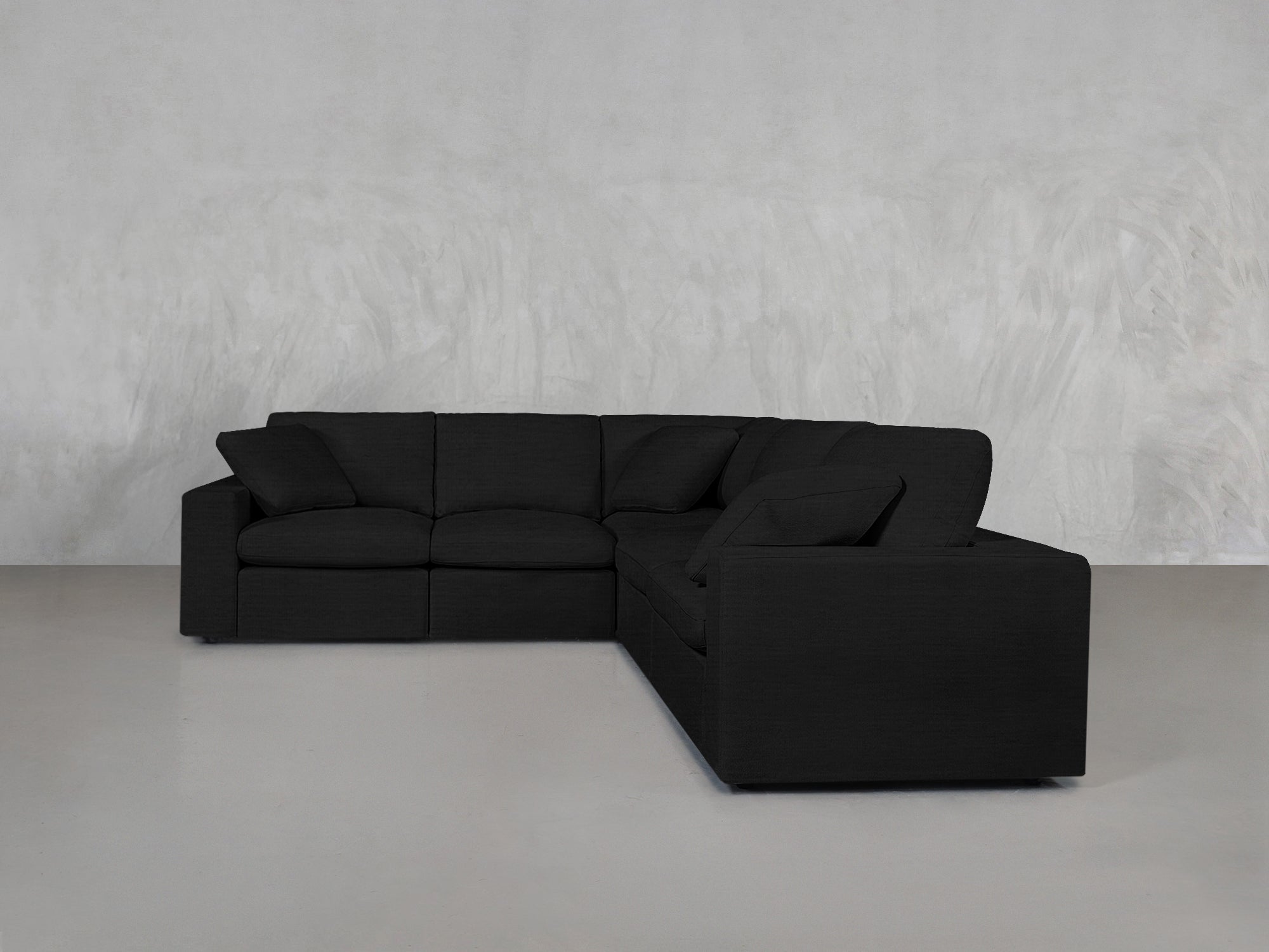 5 - Seat Modular Corner Right Sectional - 7th Avenue