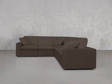 5 - Seat Modular Corner Right Sectional - 7th Avenue