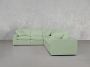 5-Seat Modular Corner Right Sectional - 7th Avenue
