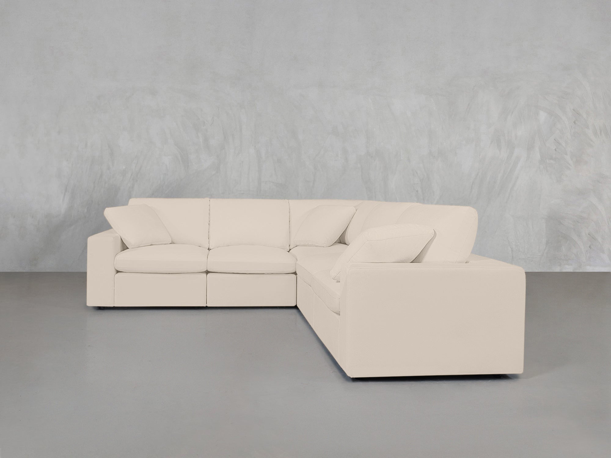 5 - Seat Modular Corner Right Sectional - 7th Avenue