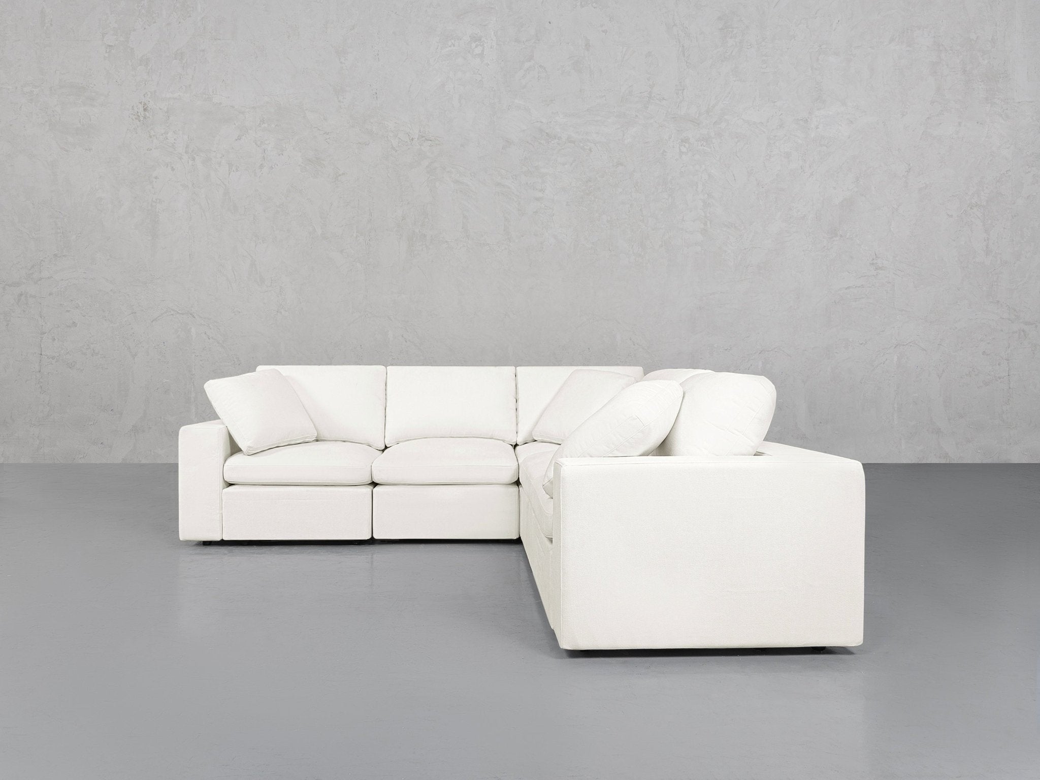 5 - Seat Modular Corner Right Sectional - 7th Avenue