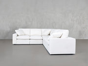 5 - Seat Modular Corner Right Sectional - 7th Avenue