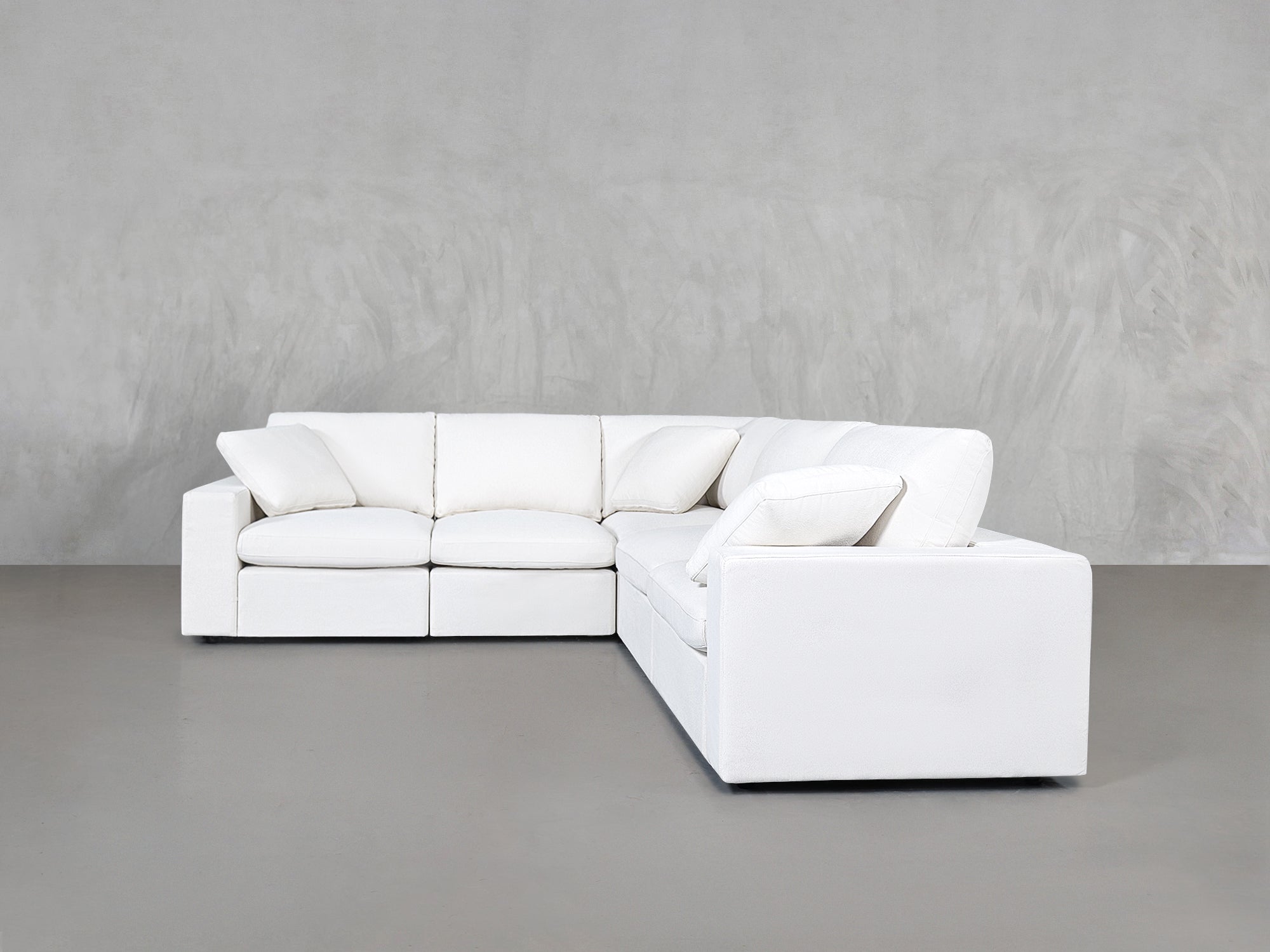 5 - Seat Modular Corner Right Sectional - 7th Avenue