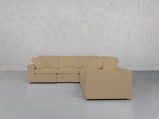 5 - Seat Modular Corner Right Sectional - 7th Avenue