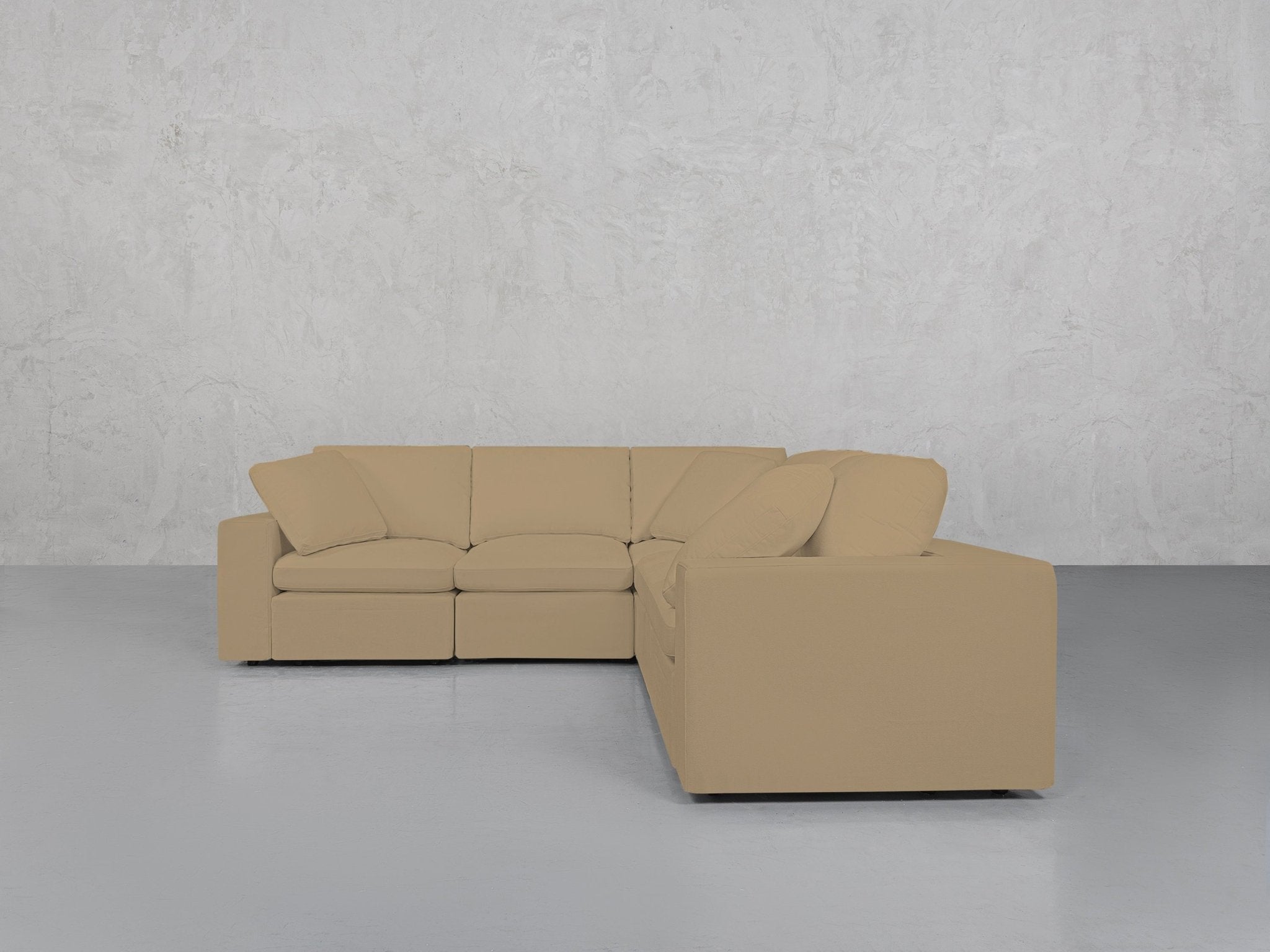 5 - Seat Modular Corner Right Sectional - 7th Avenue