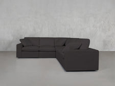5 - Seat Modular Corner Right Sectional - 7th Avenue