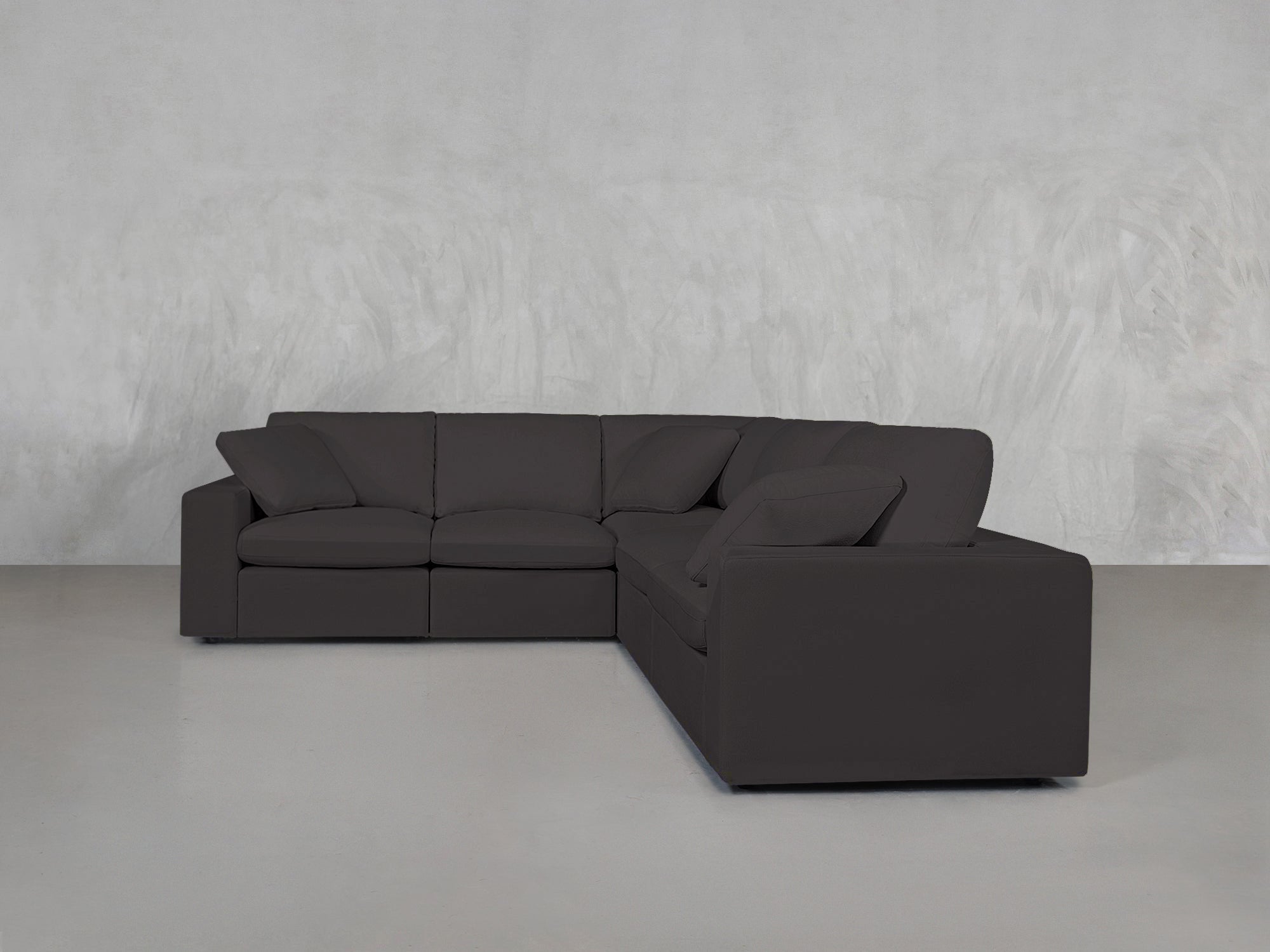 5 - Seat Modular Corner Right Sectional - 7th Avenue