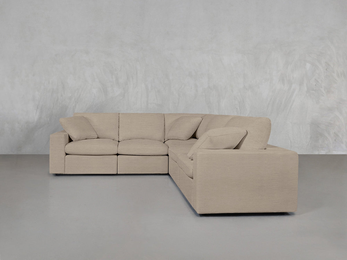 5-Seat Modular Corner Right Sectional - 7th Avenue