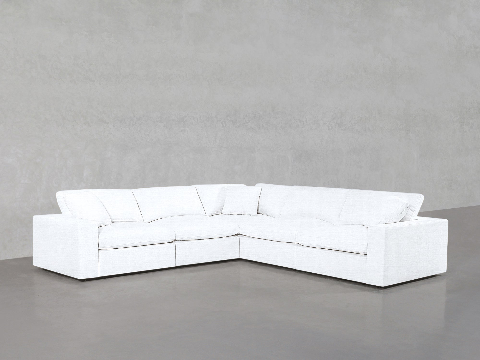 5 - Seat Modular Corner Right Sectional - 7th Avenue