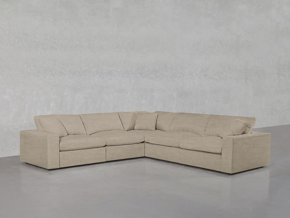 5-Seat Modular Corner Right Sectional - 7th Avenue