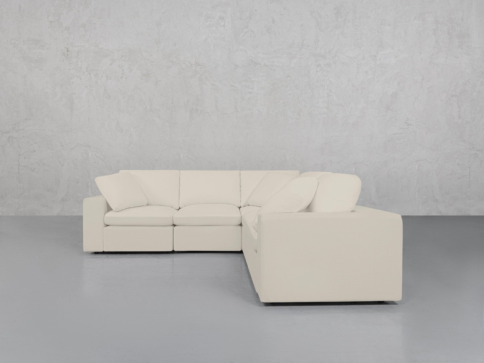 5 - Seat Modular Corner Right Sectional - 7th Avenue