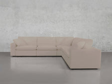 5 - Seat Modular Corner Right Sectional - 7th Avenue