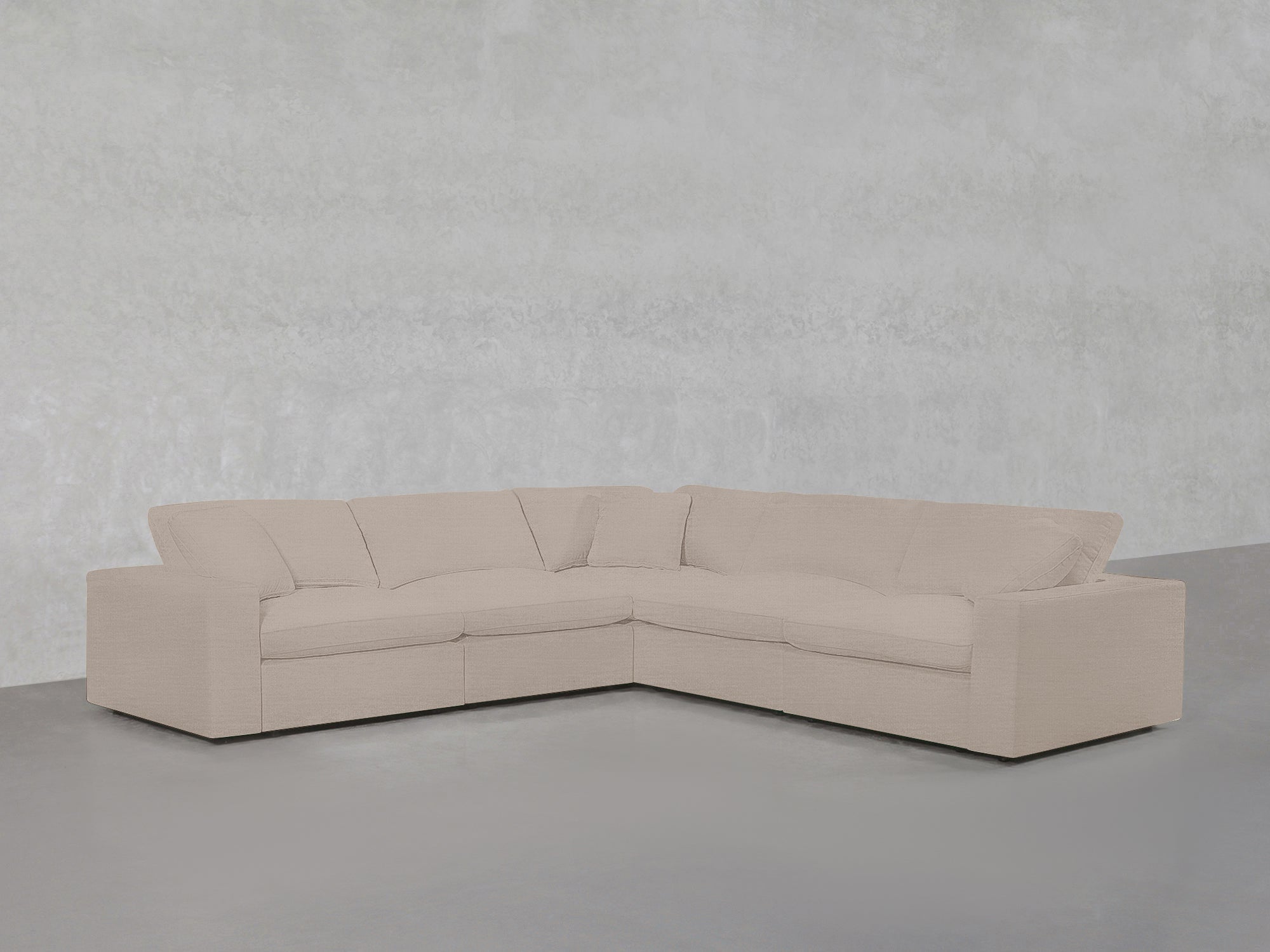 5 - Seat Modular Corner Right Sectional - 7th Avenue