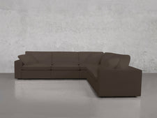 5 - Seat Modular Corner Right Sectional - 7th Avenue