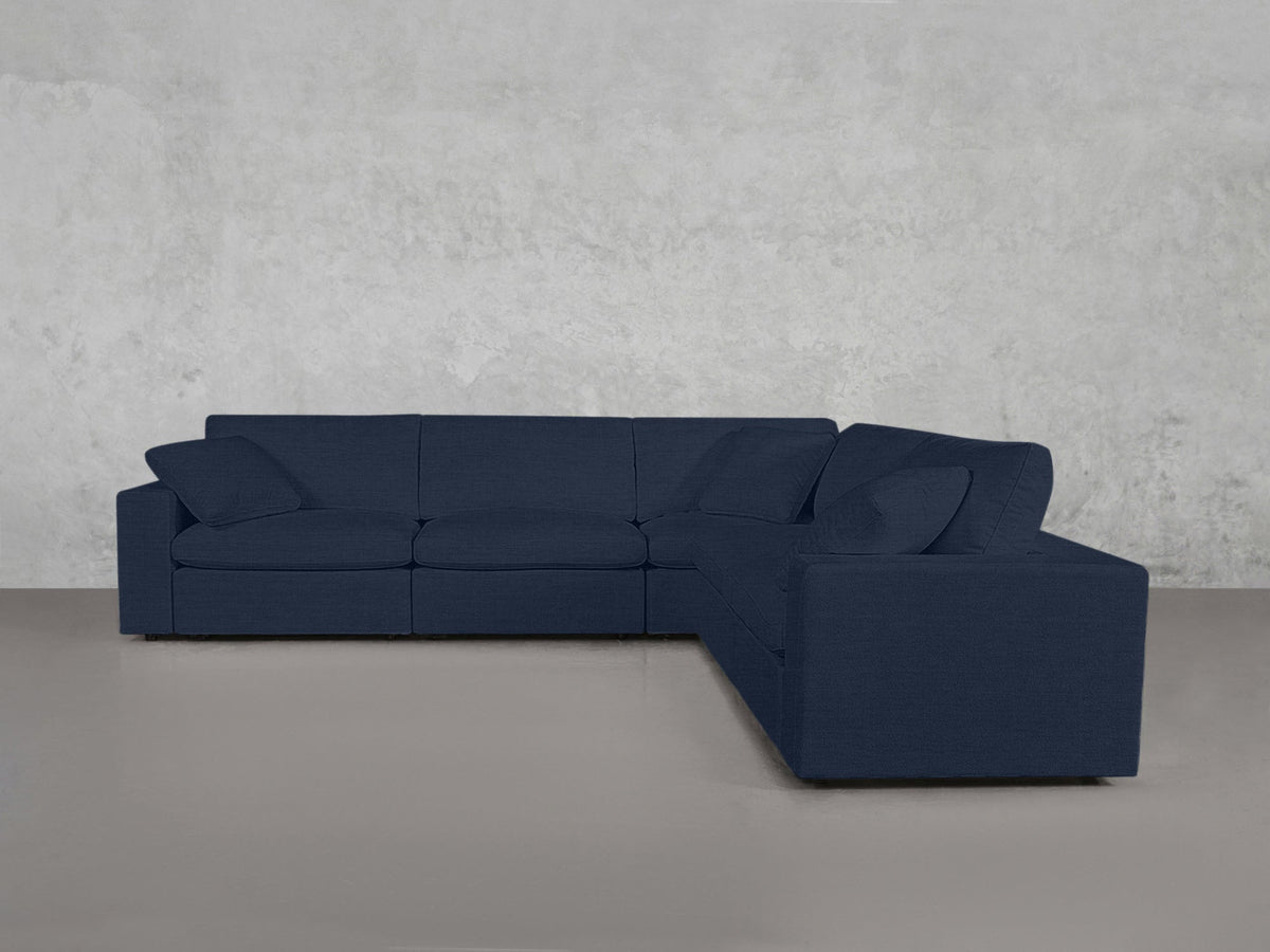 5-Seat Modular Corner Right Sectional - 7th Avenue