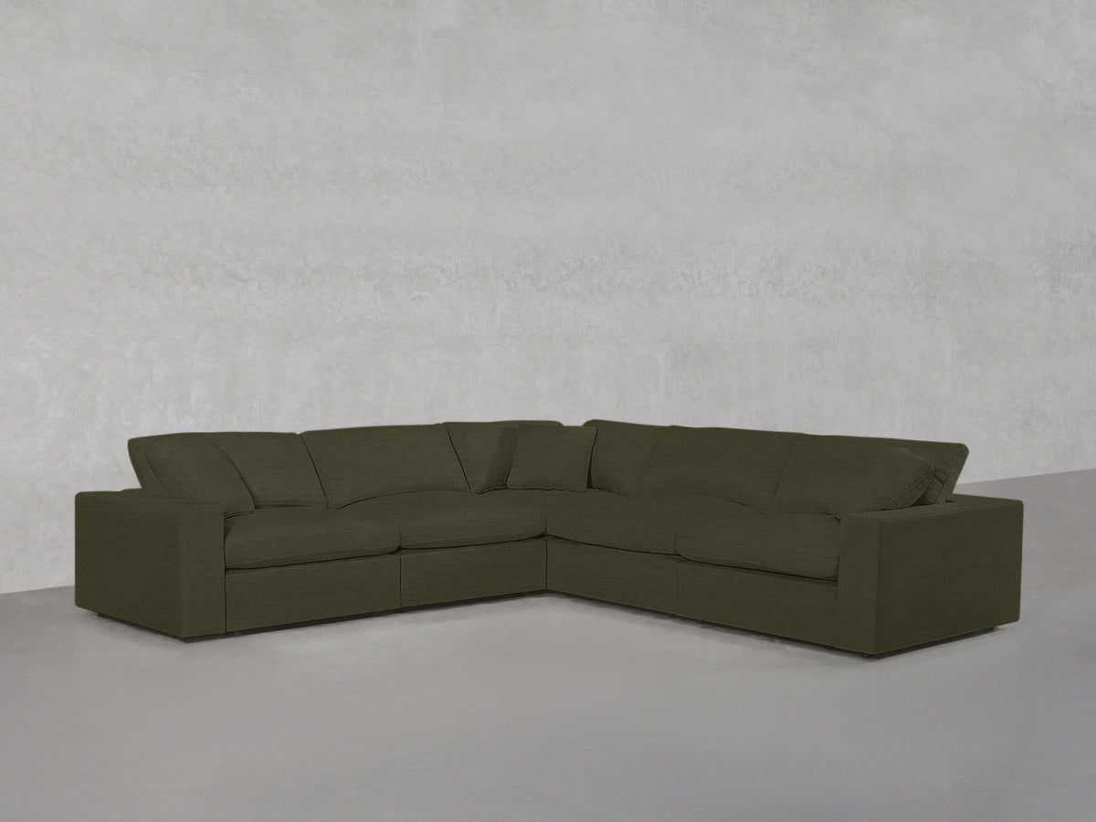 5-Seat Modular Corner Right Sectional - 7th Avenue