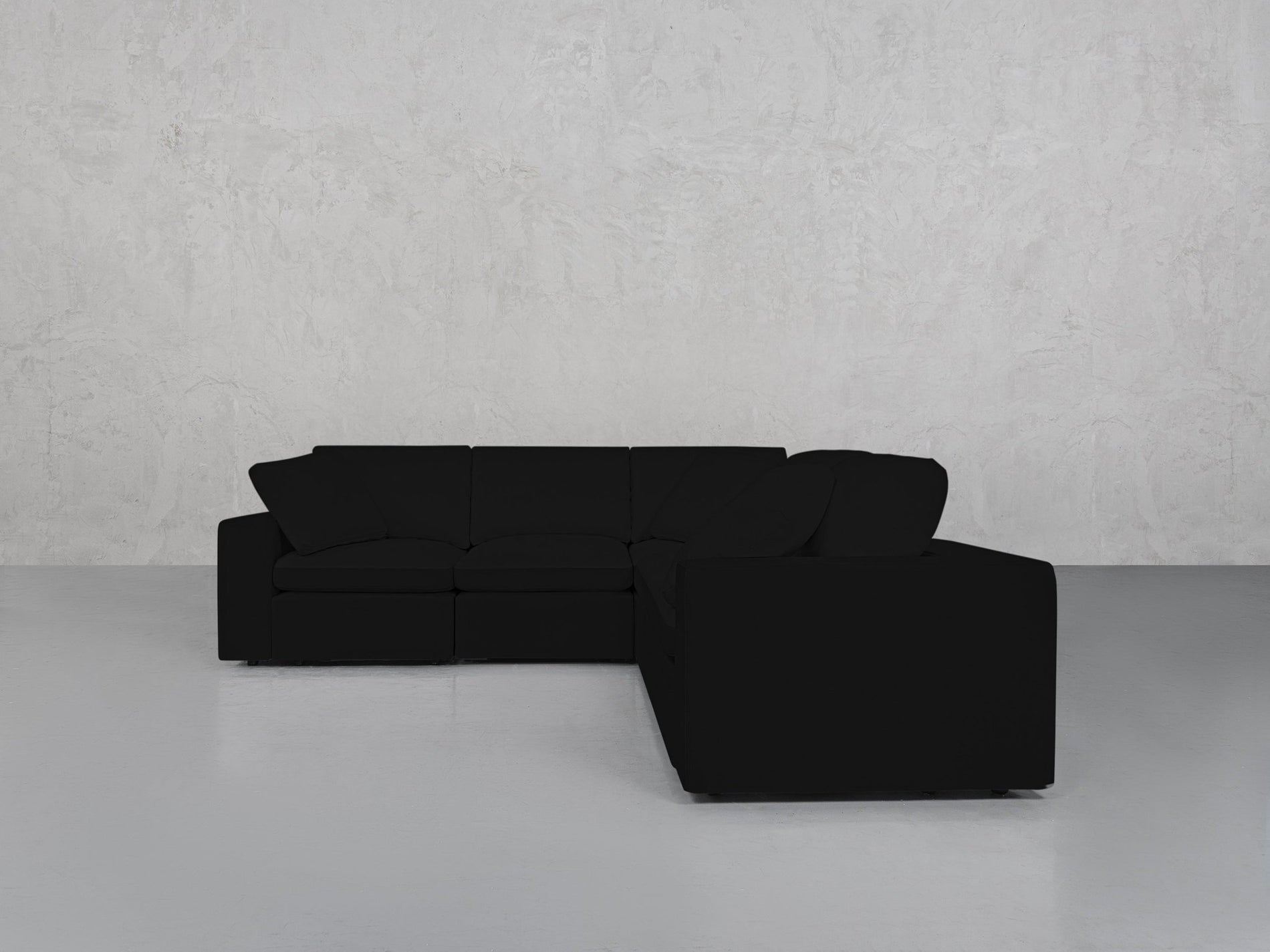 5 - Seat Modular Corner Right Sectional - 7th Avenue
