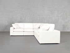 5 - Seat Modular Corner Right Sectional - 7th Avenue