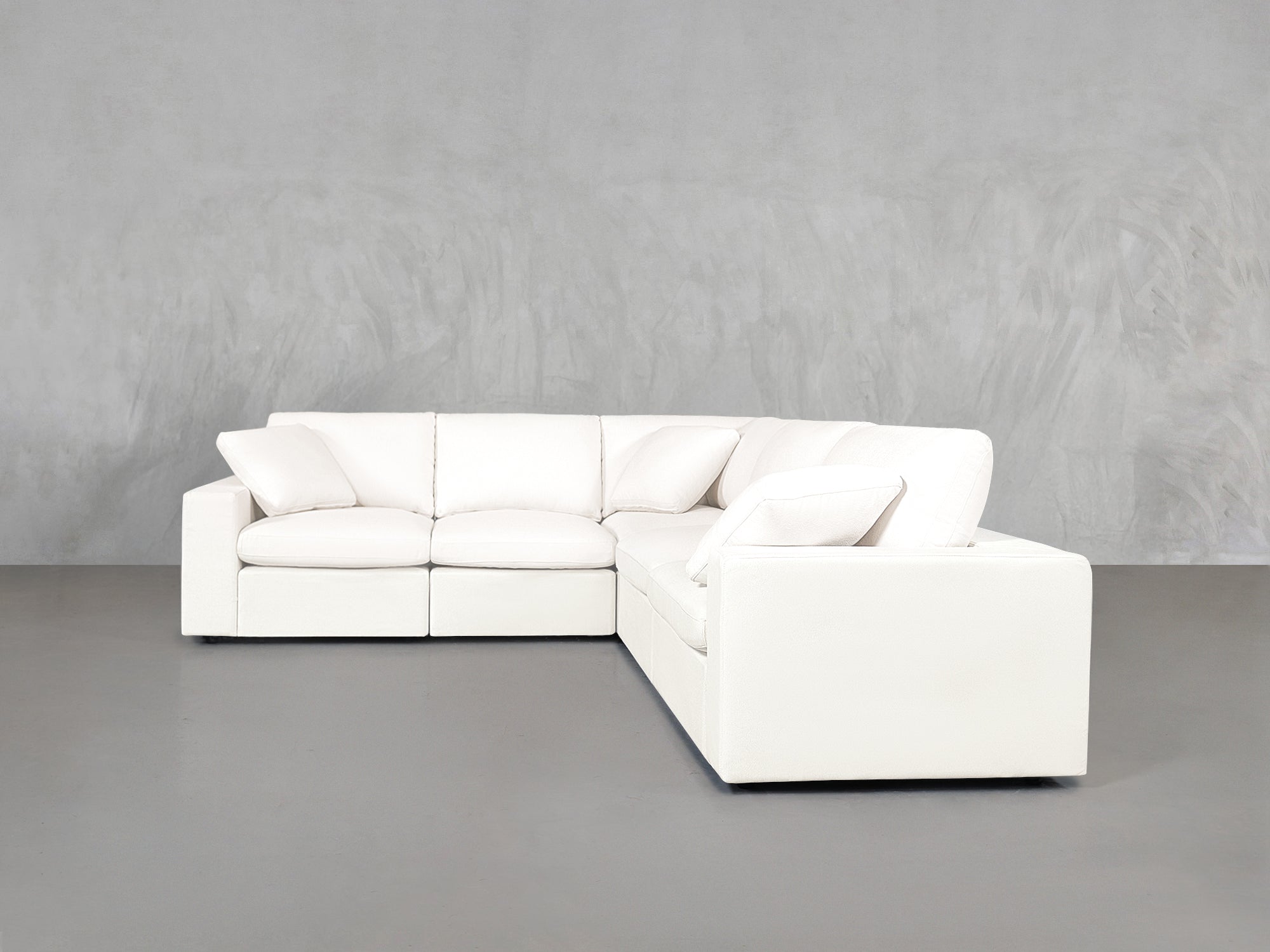 5 - Seat Modular Corner Right Sectional - 7th Avenue