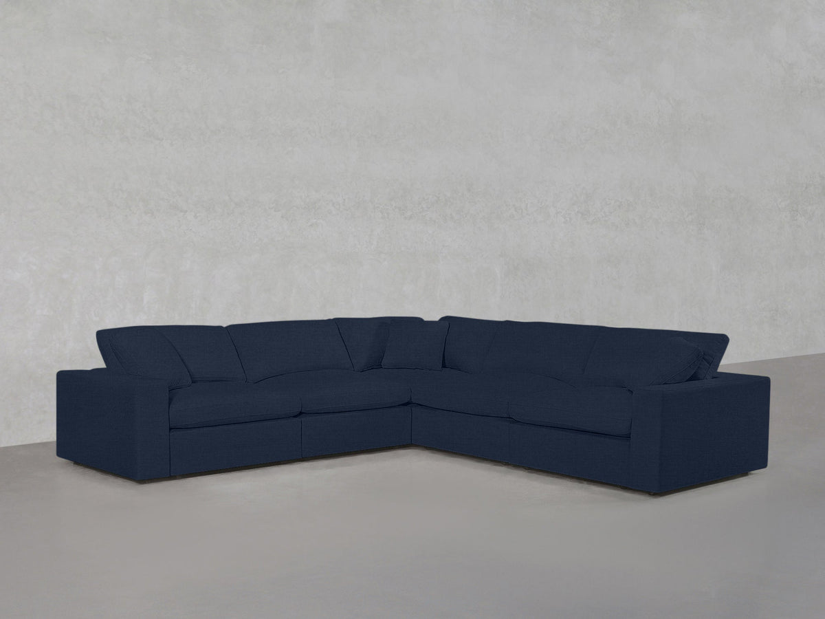 5-Seat Modular Corner Right Sectional - 7th Avenue