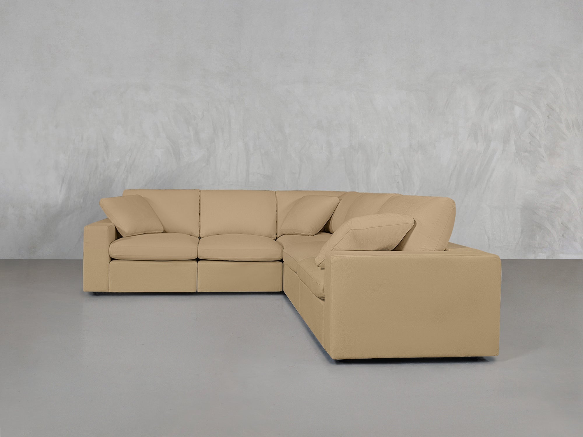 5 - Seat Modular Corner Right Sectional - 7th Avenue