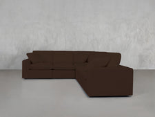 5 - Seat Modular Corner Right Sectional - 7th Avenue