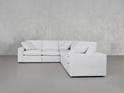 5 - Seat Modular Corner Right Sectional - 7th Avenue