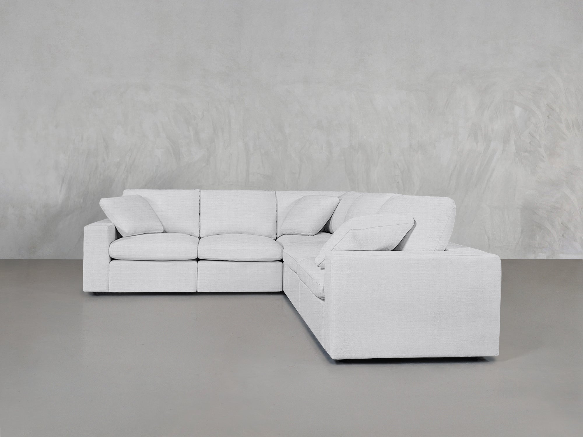 5 - Seat Modular Corner Right Sectional - 7th Avenue