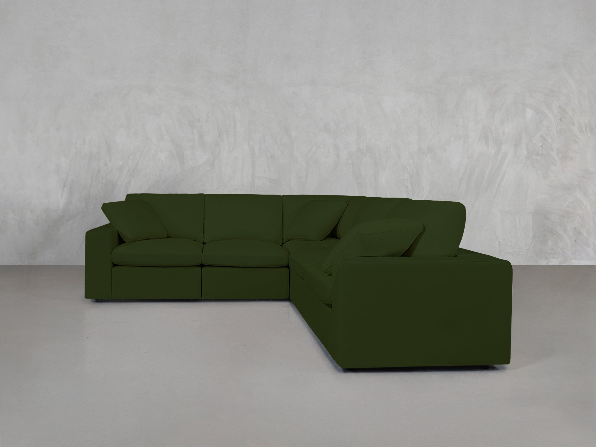 5 - Seat Modular Corner Right Sectional - 7th Avenue